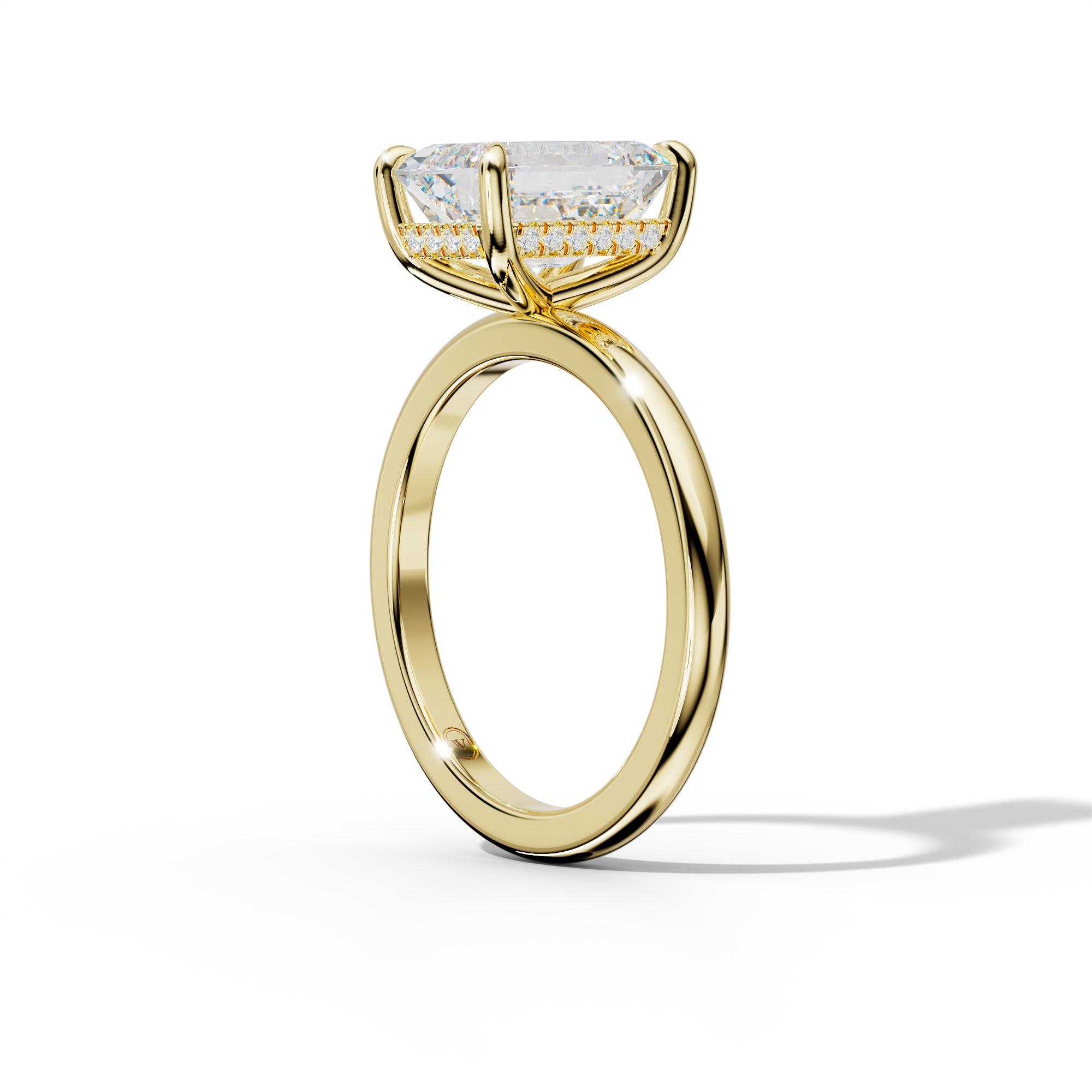 Reese Emerald Cut Engagement Ring